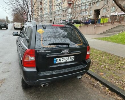 Черный Киа Sportage, объемом двигателя 2.7 л и пробегом 230 тыс. км за 7800 $, фото 4 на Automoto.ua