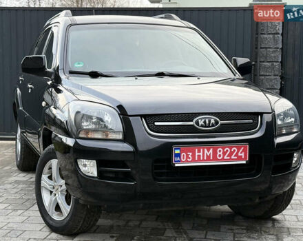 Чорний Кіа Sportage, об'ємом двигуна 2 л та пробігом 215 тис. км за 8600 $, фото 5 на Automoto.ua