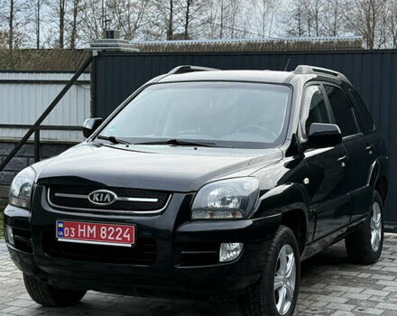 Чорний Кіа Sportage, об'ємом двигуна 2 л та пробігом 215 тис. км за 8600 $, фото 9 на Automoto.ua