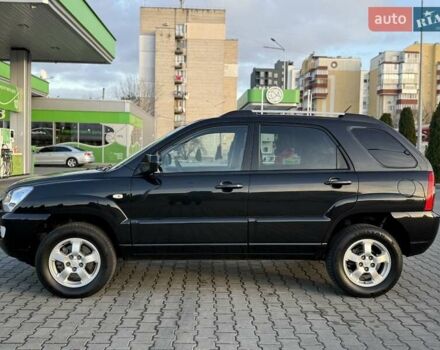 Черный Киа Sportage, объемом двигателя 1.98 л и пробегом 192 тыс. км за 8650 $, фото 2 на Automoto.ua