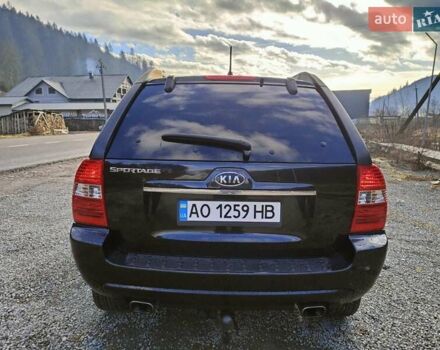 Кіа Sportage 2008 у Межгорье на Automoto.ua Чорний Кіа Sportage, об'ємом двигуна 2 л та пробігом 231 тис. км за 8300 $, фото 13 на Automoto.ua