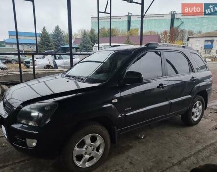 Черный Киа Sportage, объемом двигателя 2 л и пробегом 147 тыс. км за 8300 $, фото 1 на Automoto.ua