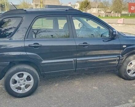 Черный Киа Sportage, объемом двигателя 2 л и пробегом 270 тыс. км за 7700 $, фото 6 на Automoto.ua