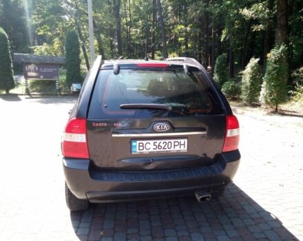 Черный Киа Sportage, объемом двигателя 2 л и пробегом 290 тыс. км за 5998 $, фото 3 на Automoto.ua
