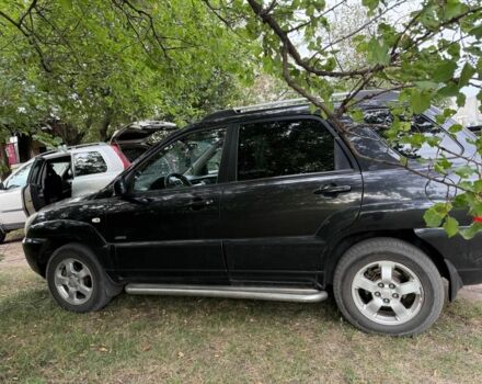 Черный Киа Sportage, объемом двигателя 2.7 л и пробегом 217 тыс. км за 6800 $, фото 2 на Automoto.ua