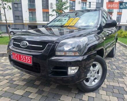Черный Киа Sportage, объемом двигателя 2 л и пробегом 207 тыс. км за 7950 $, фото 1 на Automoto.ua