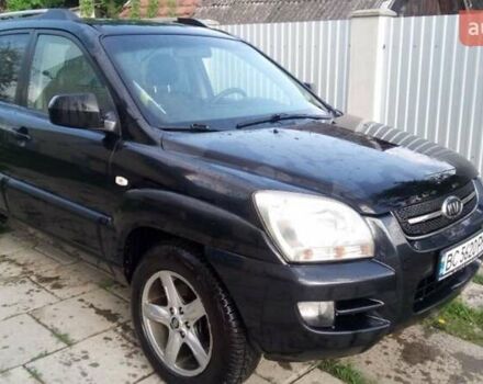 Черный Киа Sportage, объемом двигателя 2 л и пробегом 291 тыс. км за 6500 $, фото 11 на Automoto.ua