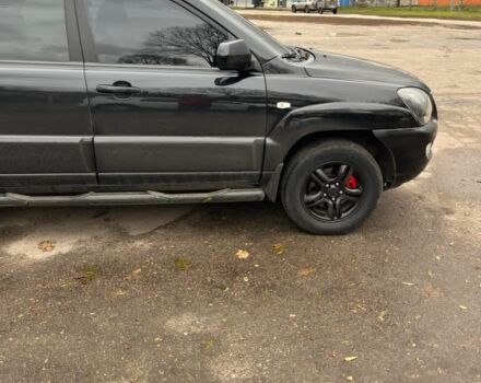 Кіа Sportage 2008 у Згуровке на Automoto.ua Чорний Кіа Sportage, об'ємом двигуна 2 л та пробігом 300 тис. км за 7500 $, фото 4 на Automoto.ua