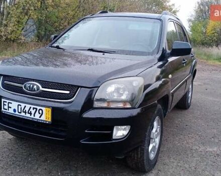 Черный Киа Sportage, объемом двигателя 2 л и пробегом 275 тыс. км за 7600 $, фото 10 на Automoto.ua