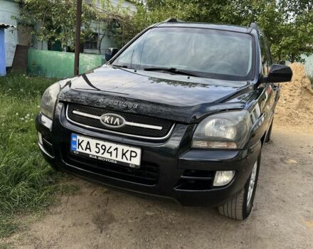 Черный Киа Sportage, объемом двигателя 2.7 л и пробегом 254 тыс. км за 7700 $, фото 1 на Automoto.ua