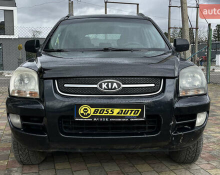 Черный Киа Sportage, объемом двигателя 1.98 л и пробегом 293 тыс. км за 6600 $, фото 1 на Automoto.ua