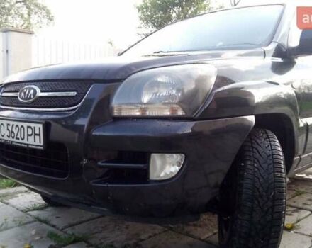 Черный Киа Sportage, объемом двигателя 2 л и пробегом 291 тыс. км за 6500 $, фото 4 на Automoto.ua