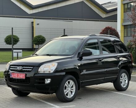Черный Киа Sportage, объемом двигателя 2 л и пробегом 246 тыс. км за 7700 $, фото 4 на Automoto.ua