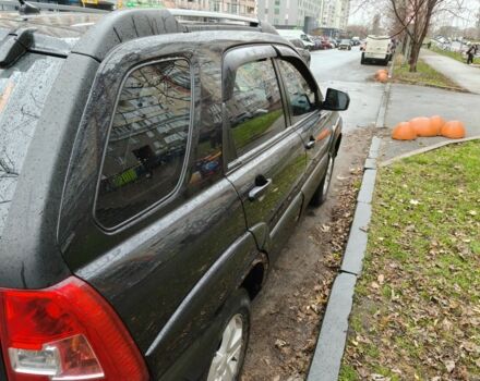 Черный Киа Sportage, объемом двигателя 2.7 л и пробегом 230 тыс. км за 7800 $, фото 2 на Automoto.ua