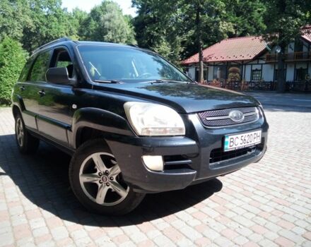 Черный Киа Sportage, объемом двигателя 2 л и пробегом 290 тыс. км за 5998 $, фото 2 на Automoto.ua