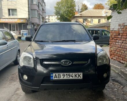 Черный Киа Sportage, объемом двигателя 2 л и пробегом 340 тыс. км за 7250 $, фото 1 на Automoto.ua
