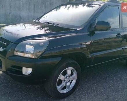 Черный Киа Sportage, объемом двигателя 2 л и пробегом 270 тыс. км за 7700 $, фото 1 на Automoto.ua