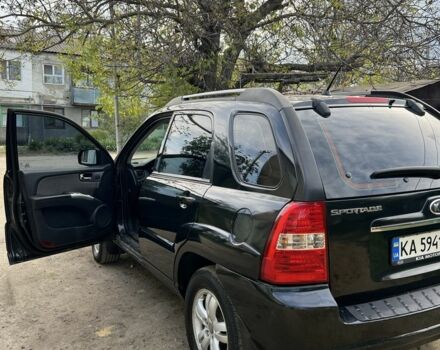 Черный Киа Sportage, объемом двигателя 2.7 л и пробегом 254 тыс. км за 7700 $, фото 3 на Automoto.ua