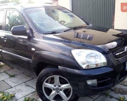 Черный Киа Sportage, объемом двигателя 2 л и пробегом 291 тыс. км за 6500 $, фото 3 на Automoto.ua