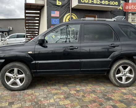Черный Киа Sportage, объемом двигателя 1.98 л и пробегом 293 тыс. км за 6600 $, фото 3 на Automoto.ua