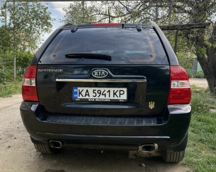 Черный Киа Sportage, объемом двигателя 2.7 л и пробегом 254 тыс. км за 7700 $, фото 2 на Automoto.ua