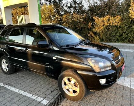 Черный Киа Sportage, объемом двигателя 2 л и пробегом 226 тыс. км за 8800 $, фото 1 на Automoto.ua