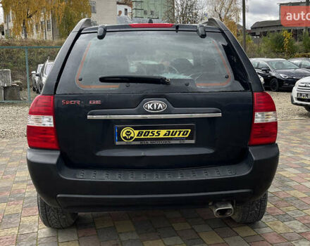 Черный Киа Sportage, объемом двигателя 1.98 л и пробегом 293 тыс. км за 6600 $, фото 5 на Automoto.ua