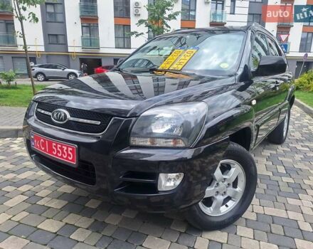 Черный Киа Sportage, объемом двигателя 2 л и пробегом 207 тыс. км за 7950 $, фото 3 на Automoto.ua