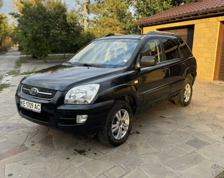 Черный Киа Sportage, объемом двигателя 2 л и пробегом 257 тыс. км за 10300 $, фото 1 на Automoto.ua