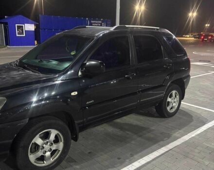 Черный Киа Sportage, объемом двигателя 2 л и пробегом 263 тыс. км за 6700 $, фото 1 на Automoto.ua