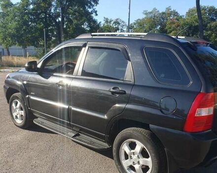 Чорний Кіа Sportage, об'ємом двигуна 2 л та пробігом 290 тис. км за 8200 $, фото 9 на Automoto.ua