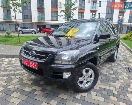 Черный Киа Sportage, объемом двигателя 2 л и пробегом 207 тыс. км за 7950 $, фото 7 на Automoto.ua