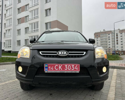 Черный Киа Sportage, объемом двигателя 2 л и пробегом 157 тыс. км за 8999 $, фото 10 на Automoto.ua