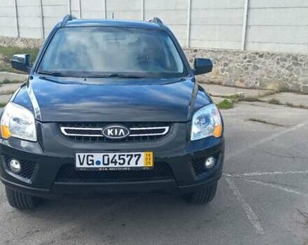 Чорний Кіа Sportage, об'ємом двигуна 2 л та пробігом 167 тис. км за 8999 $, фото 3 на Automoto.ua