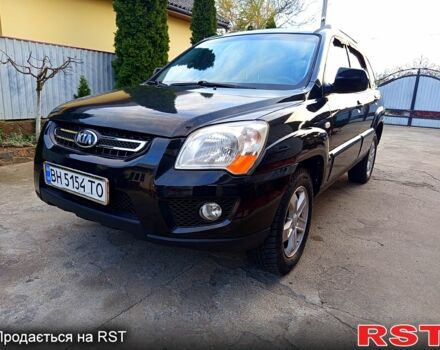 Черный Киа Sportage, объемом двигателя 2 л и пробегом 290 тыс. км за 9100 $, фото 3 на Automoto.ua
