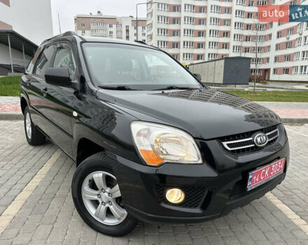 Черный Киа Sportage, объемом двигателя 2 л и пробегом 157 тыс. км за 8999 $, фото 1 на Automoto.ua