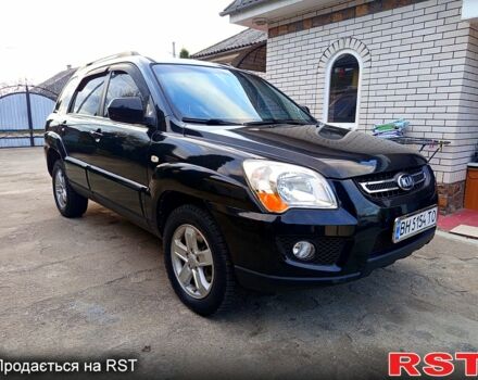 Черный Киа Sportage, объемом двигателя 2 л и пробегом 290 тыс. км за 9100 $, фото 2 на Automoto.ua