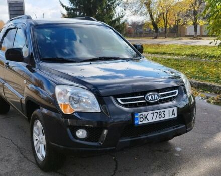 Черный Киа Sportage, объемом двигателя 2 л и пробегом 245 тыс. км за 8000 $, фото 1 на Automoto.ua