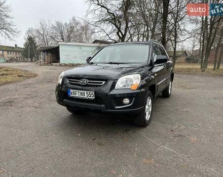 Черный Киа Sportage, объемом двигателя 2 л и пробегом 192 тыс. км за 9800 $, фото 5 на Automoto.ua