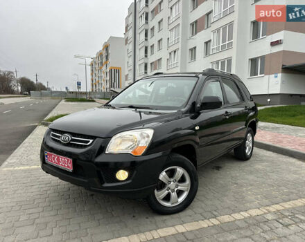 Черный Киа Sportage, объемом двигателя 2 л и пробегом 157 тыс. км за 8999 $, фото 5 на Automoto.ua