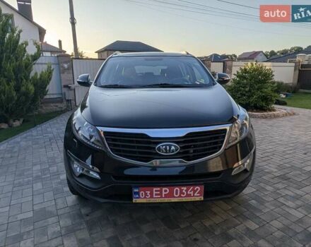 Черный Киа Sportage, объемом двигателя 1.7 л и пробегом 150 тыс. км за 12500 $, фото 11 на Automoto.ua