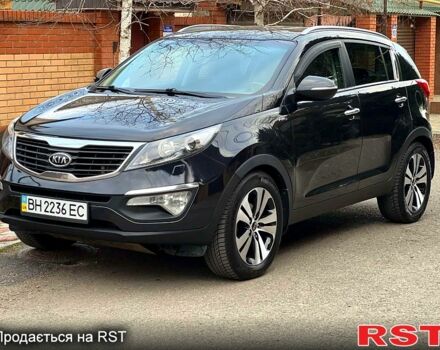 Черный Киа Sportage, объемом двигателя 2 л и пробегом 156 тыс. км за 13700 $, фото 4 на Automoto.ua