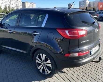 Черный Киа Sportage, объемом двигателя 2 л и пробегом 308 тыс. км за 12500 $, фото 2 на Automoto.ua