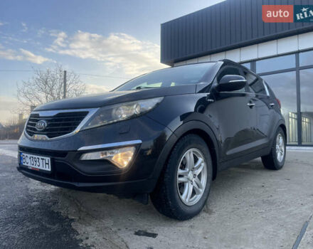 Черный Киа Sportage, объемом двигателя 2 л и пробегом 244 тыс. км за 13900 $, фото 3 на Automoto.ua