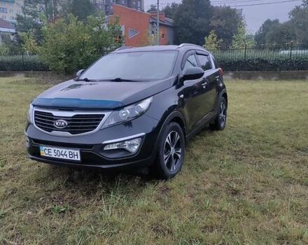 Чорний Кіа Sportage, об'ємом двигуна 2 л та пробігом 150 тис. км за 11500 $, фото 1 на Automoto.ua