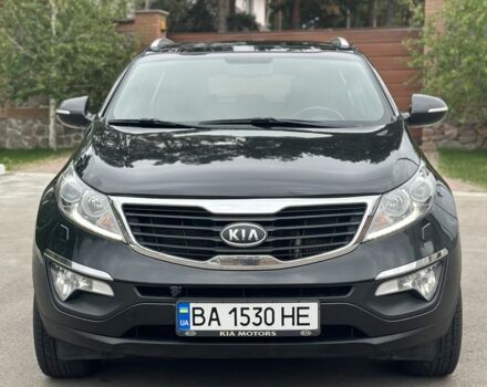 Чорний Кіа Sportage, об'ємом двигуна 2 л та пробігом 218 тис. км за 12799 $, фото 1 на Automoto.ua