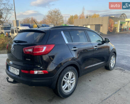 Черный Киа Sportage, объемом двигателя 2 л и пробегом 244 тыс. км за 13900 $, фото 5 на Automoto.ua