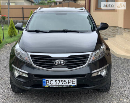 Черный Киа Sportage, объемом двигателя 2 л и пробегом 203 тыс. км за 11900 $, фото 1 на Automoto.ua