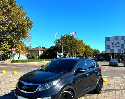Черный Киа Sportage, объемом двигателя 2 л и пробегом 225 тыс. км за 13750 $, фото 1 на Automoto.ua