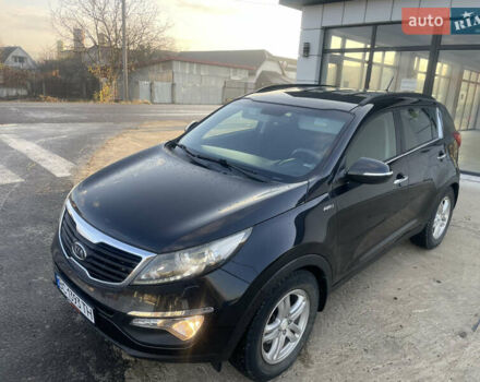 Черный Киа Sportage, объемом двигателя 2 л и пробегом 244 тыс. км за 13900 $, фото 2 на Automoto.ua